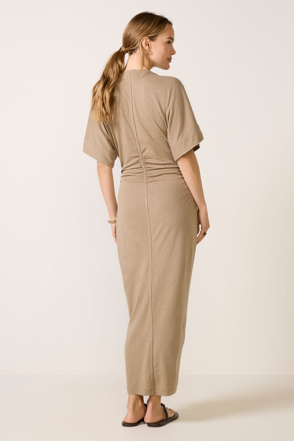 Cotton Hemp Maxi Dress
