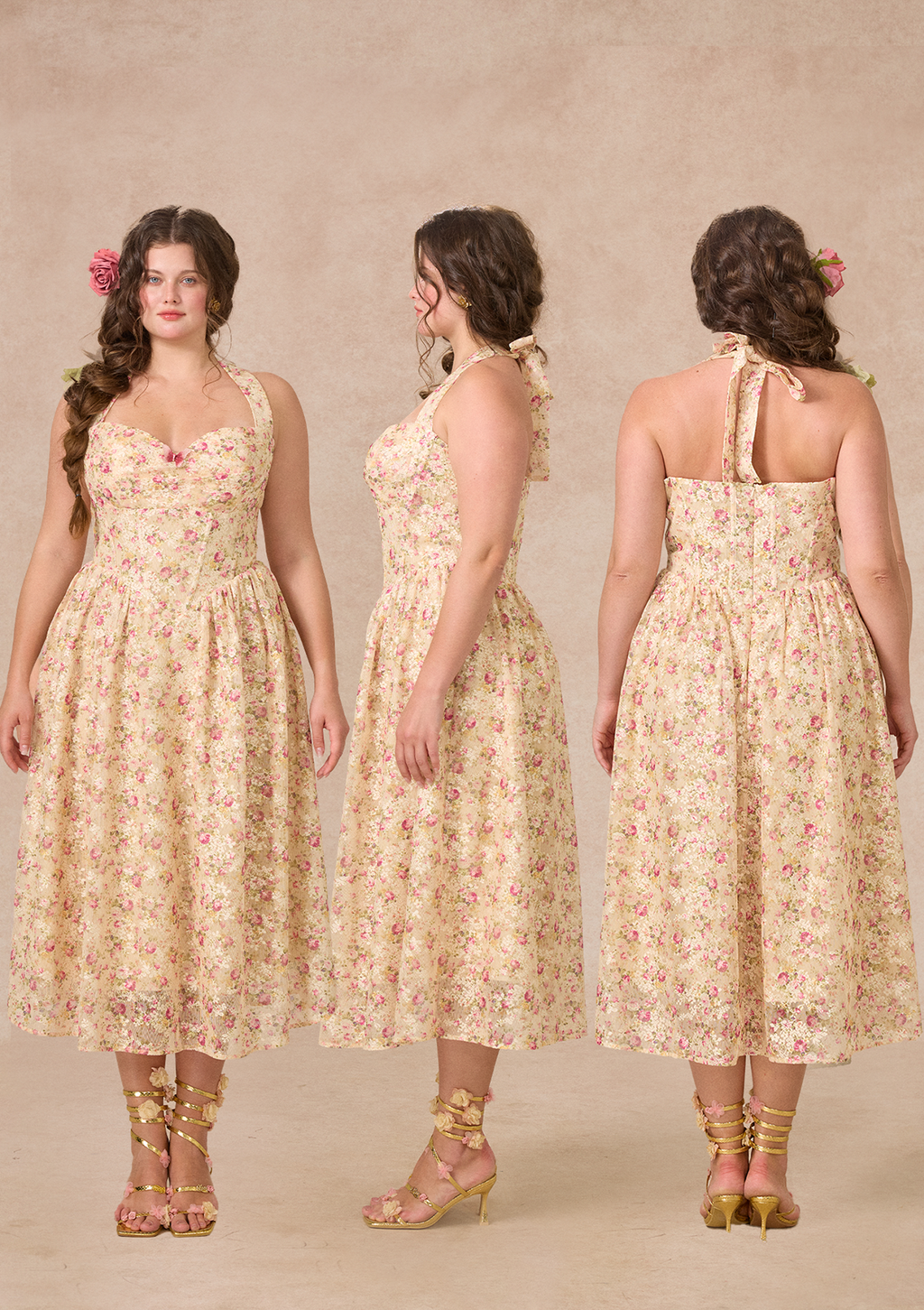Curve&Plus Wildwood Rose Dress