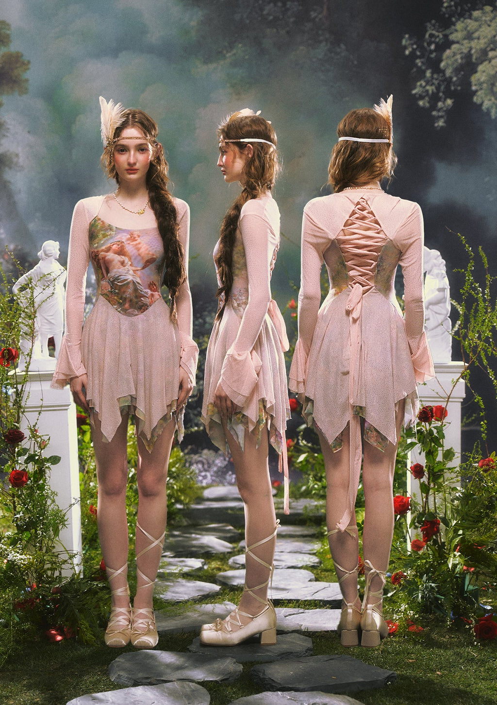 Ballet Firenze Green Dress