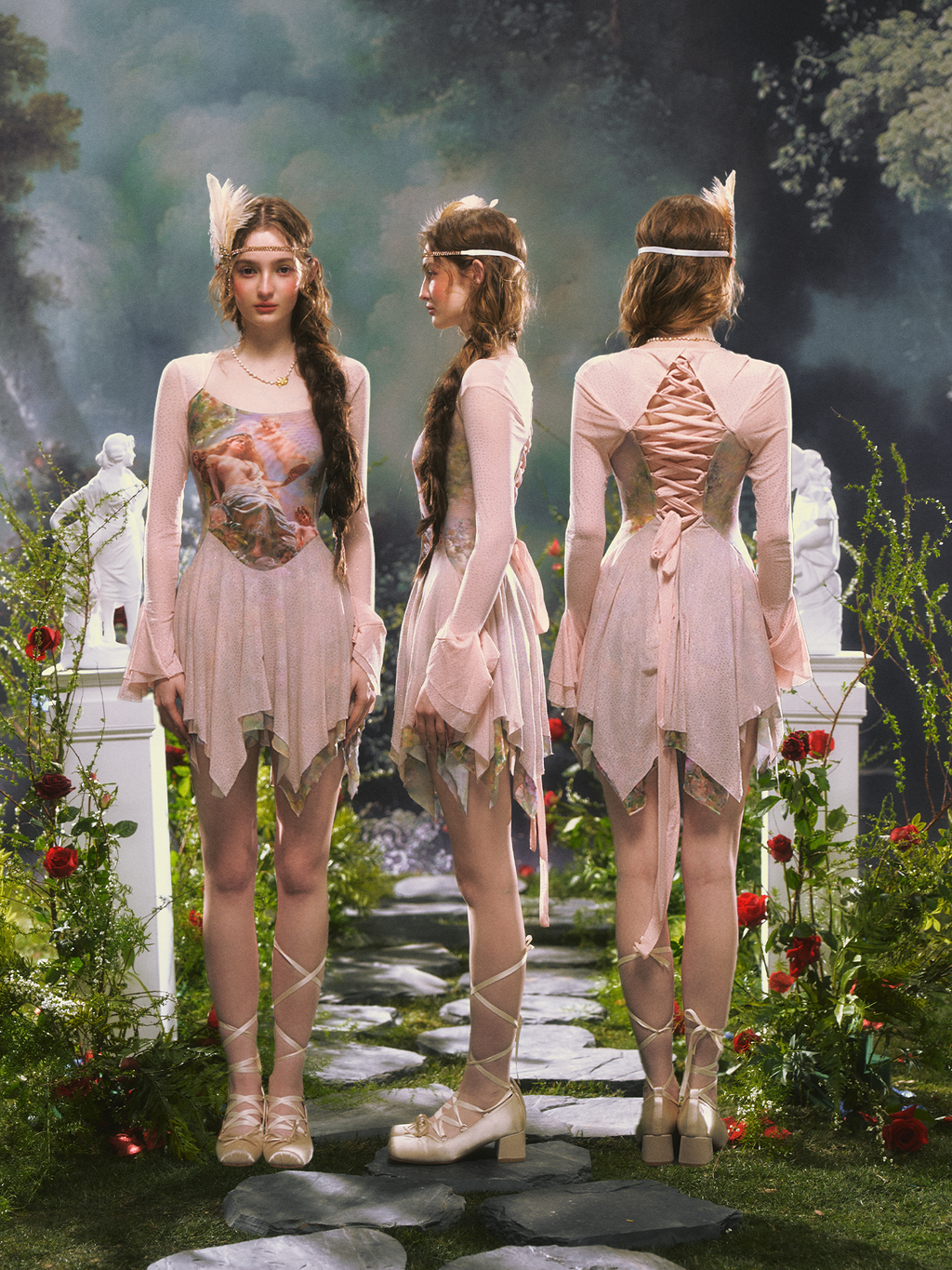 Ballet Firenze Green Dress