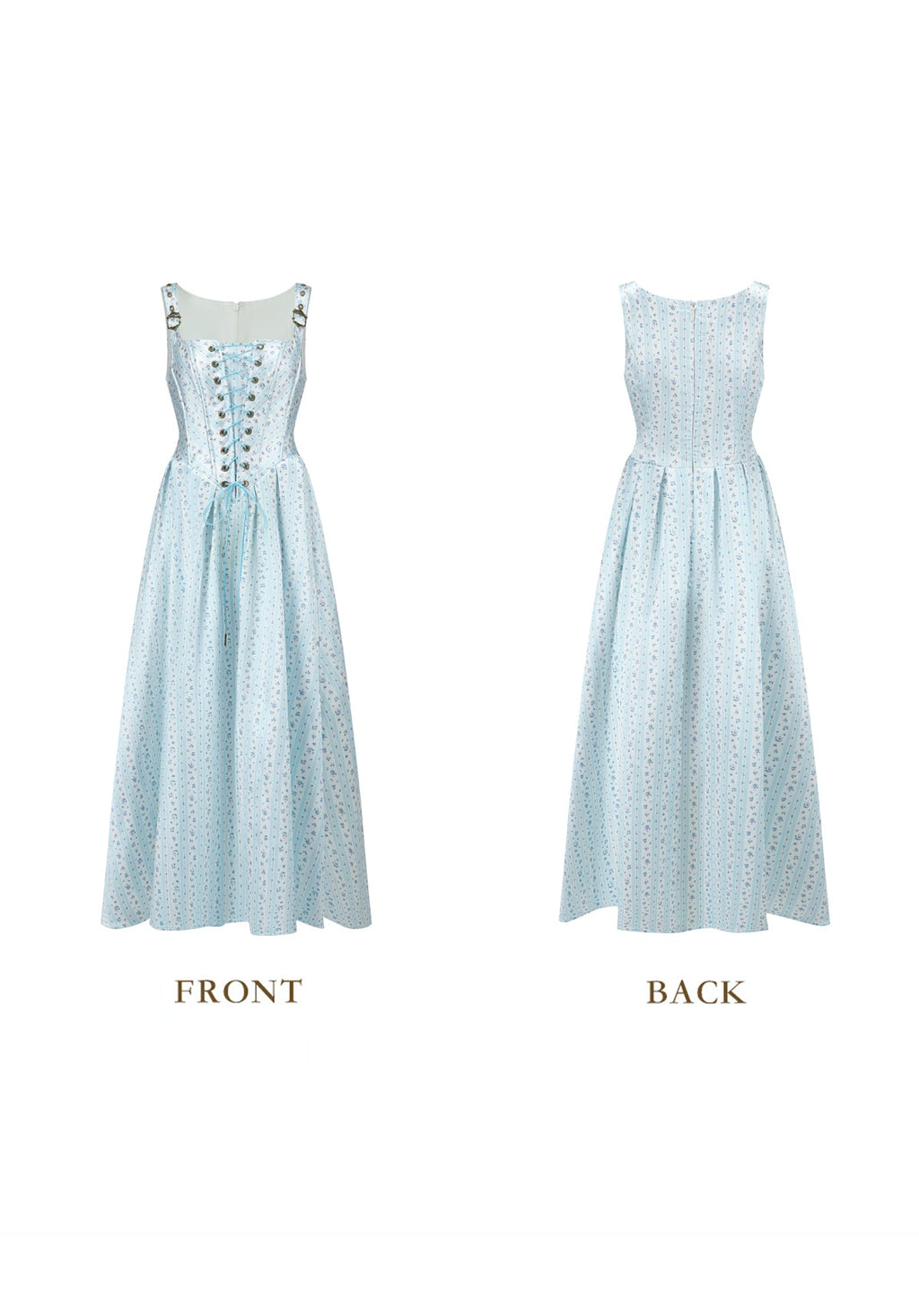 Afternoon Sweet Tea Dress (Blue)