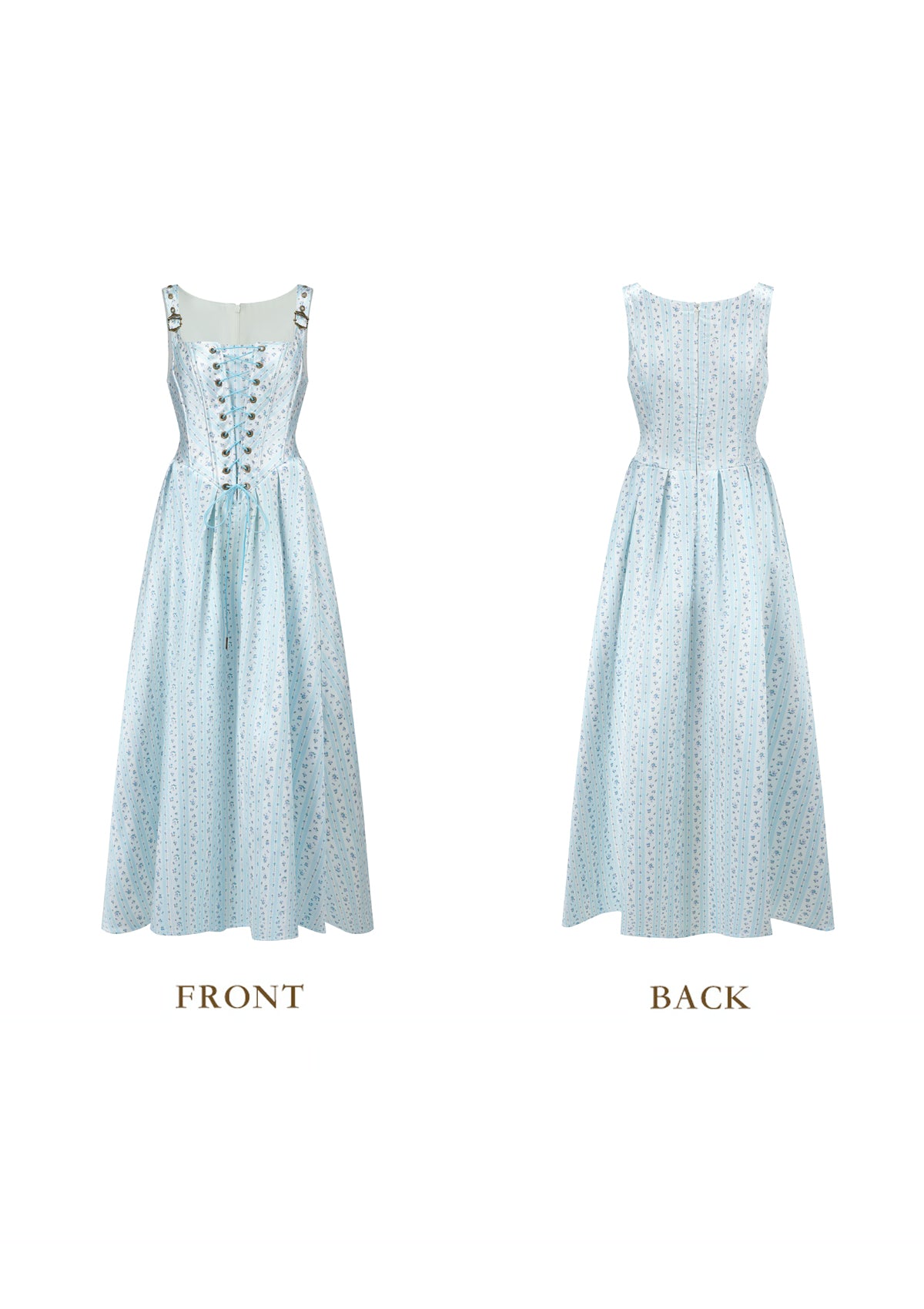 Afternoon Sweet Tea Dress (Blue)