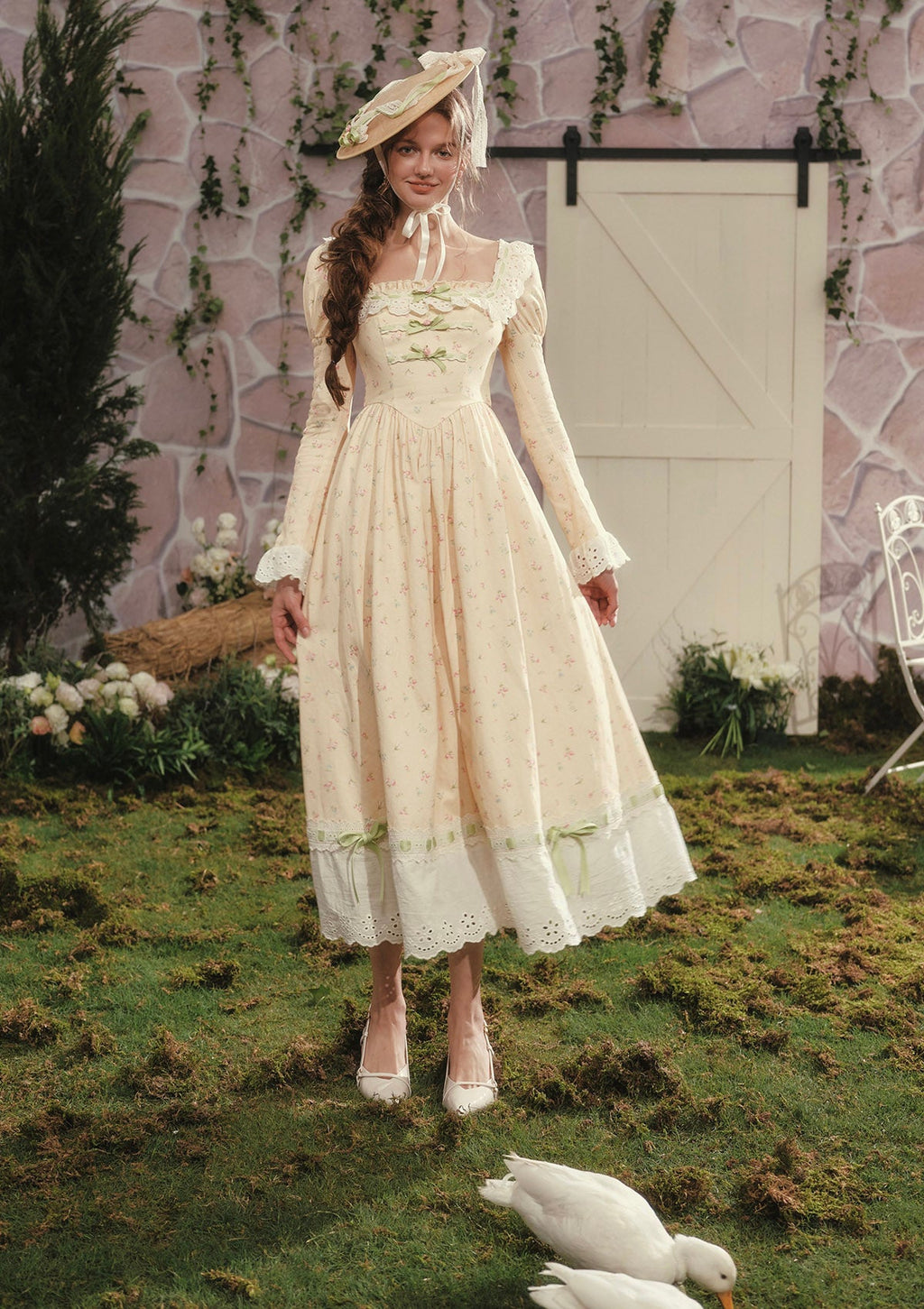 Curve&Plus Call Duck Paradise Dress