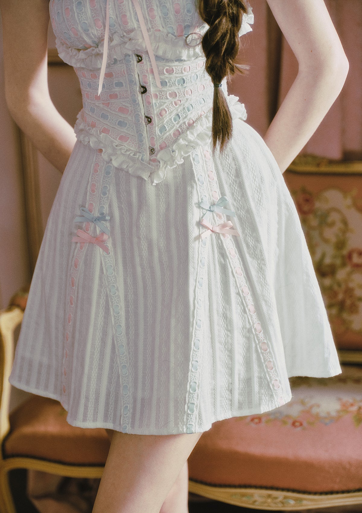 Cream Frost Shave Ice Dress (Short)