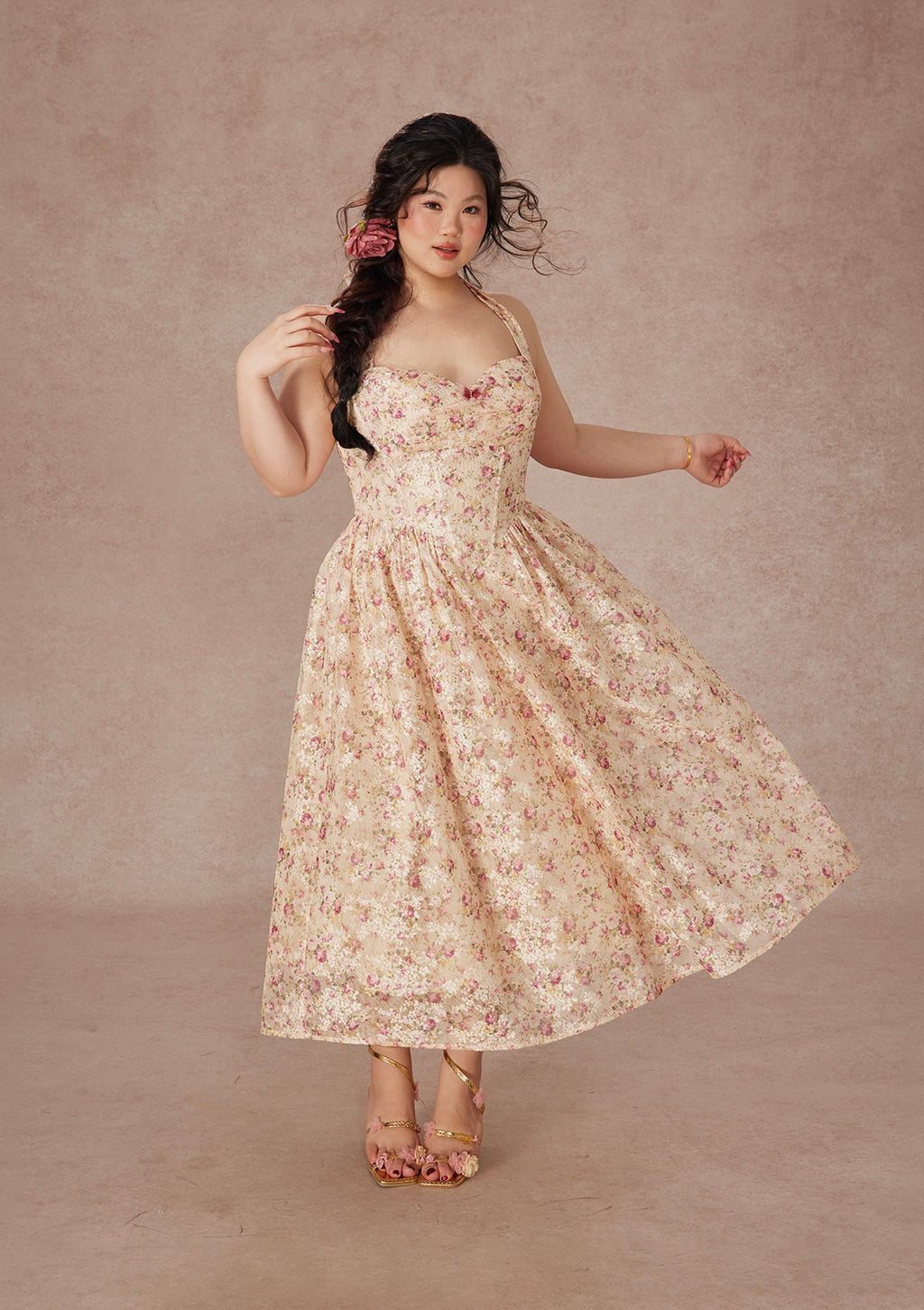 Curve&Plus Wildwood Rose Dress