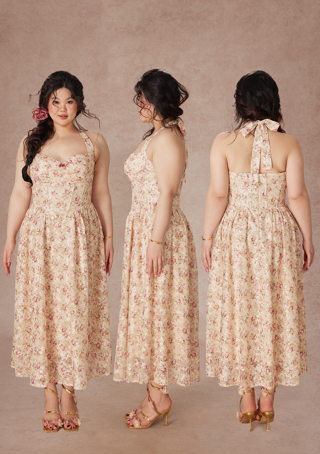 Curve&Plus Wildwood Rose Dress