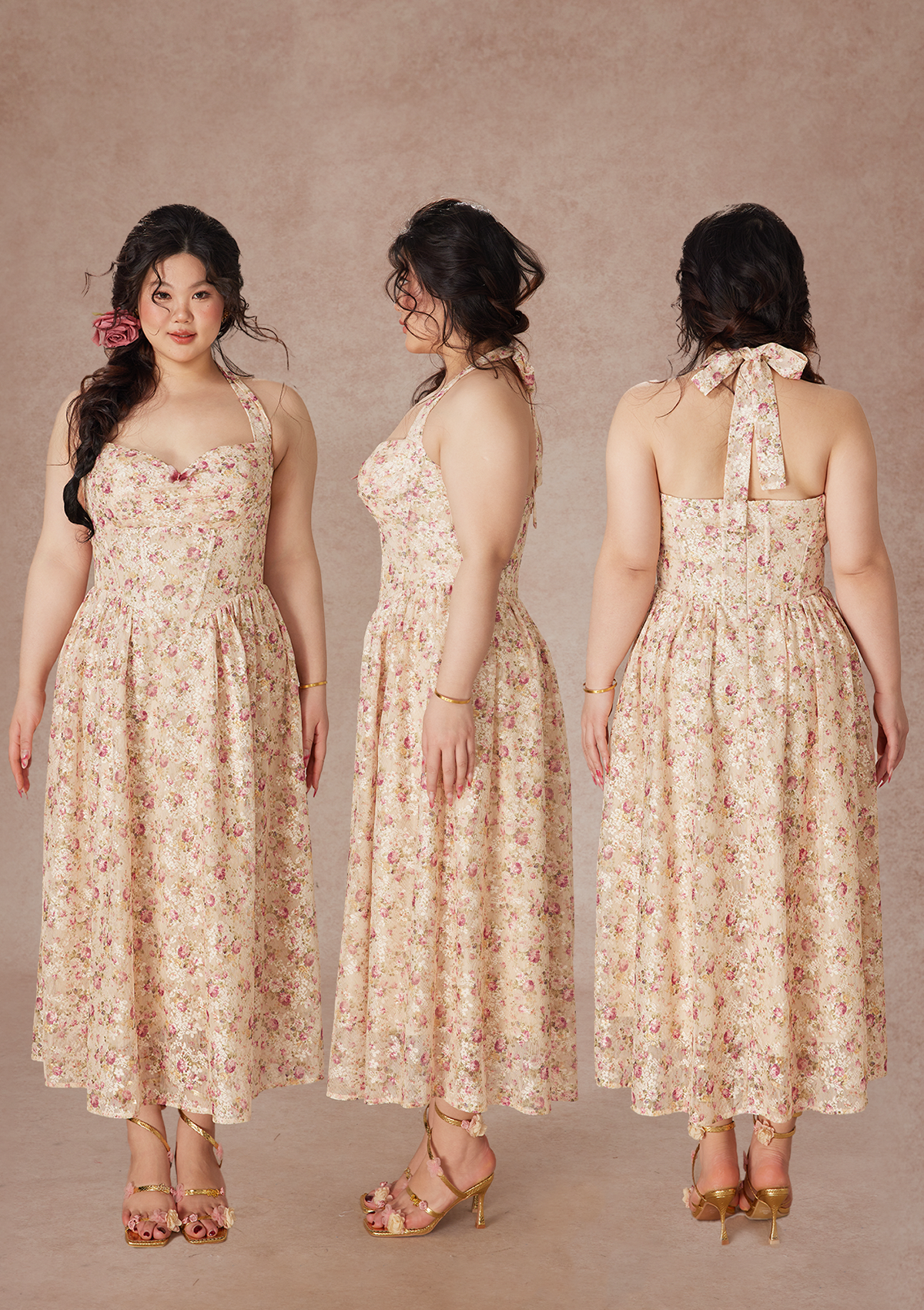 Curve&Plus Wildwood Rose Dress