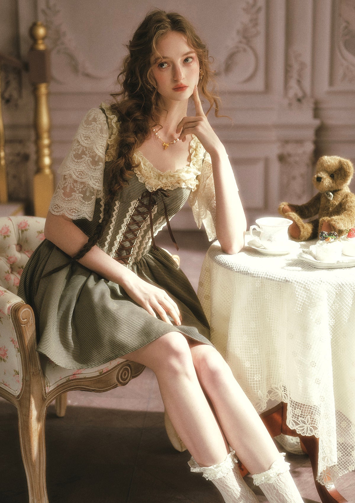 Bear Date Dress(Short)