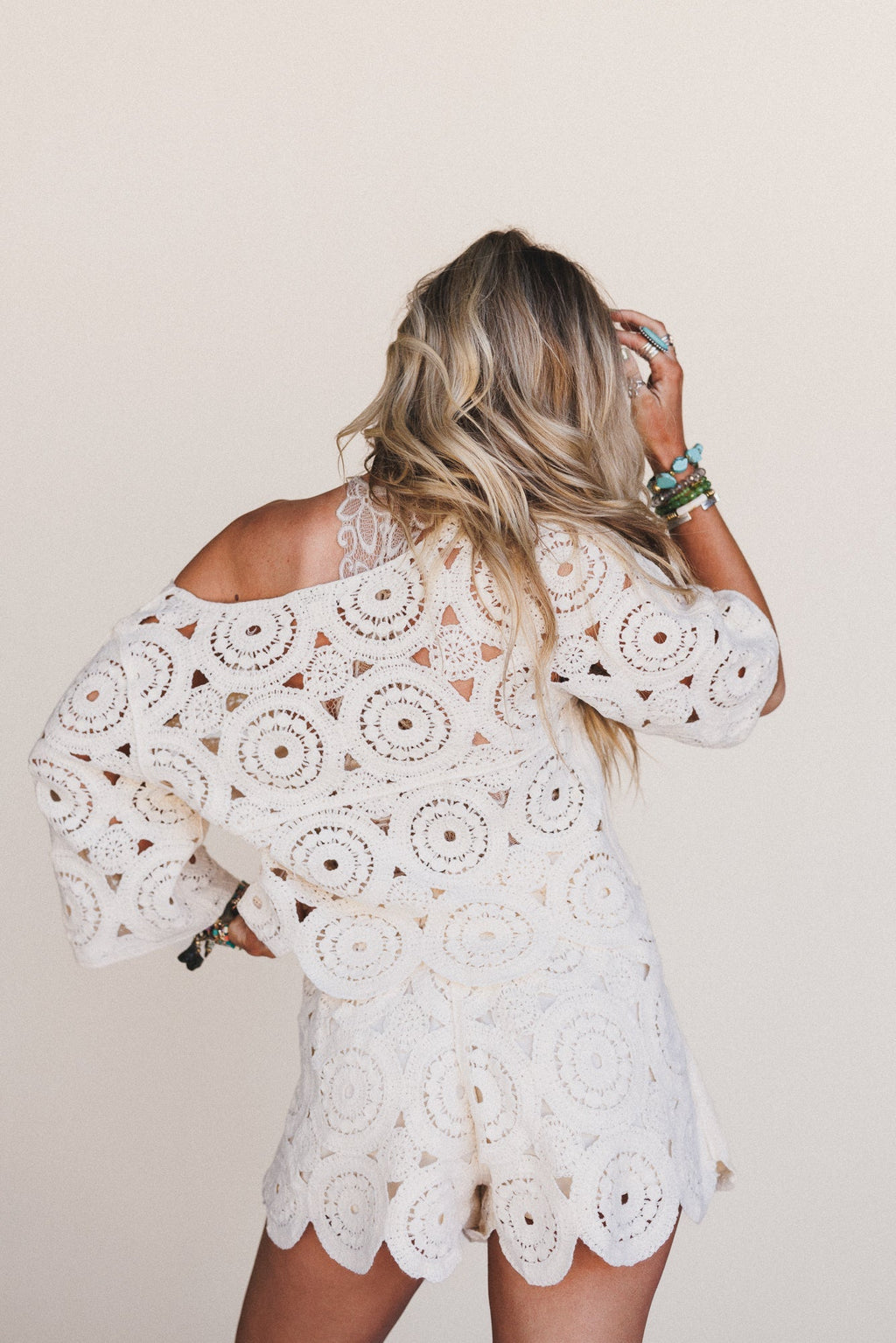 Adore Me Crochet Set - Cream