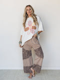 Daisy Drift Top - Off White