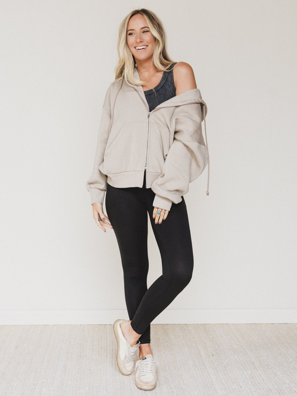 Driftwood Oversized Hoodie - Ash Mocha