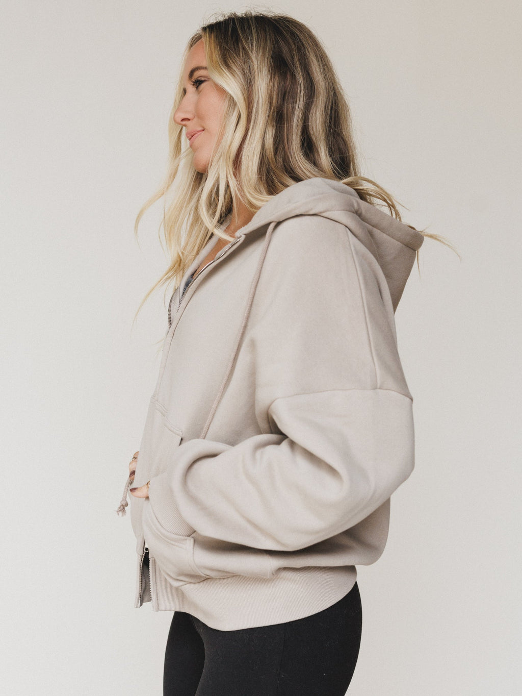 Driftwood Oversized Hoodie - Ash Mocha