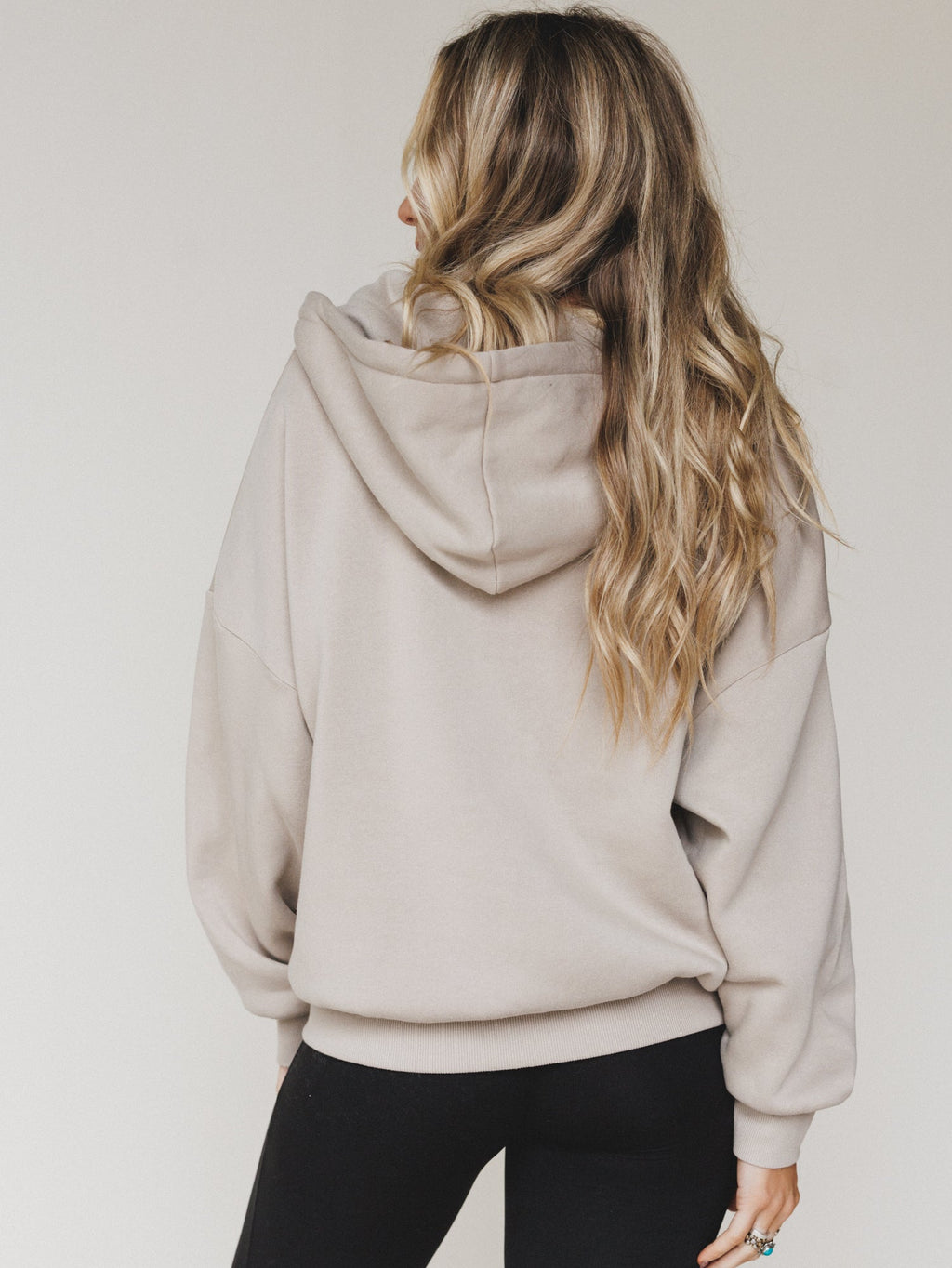 Driftwood Oversized Hoodie - Ash Mocha