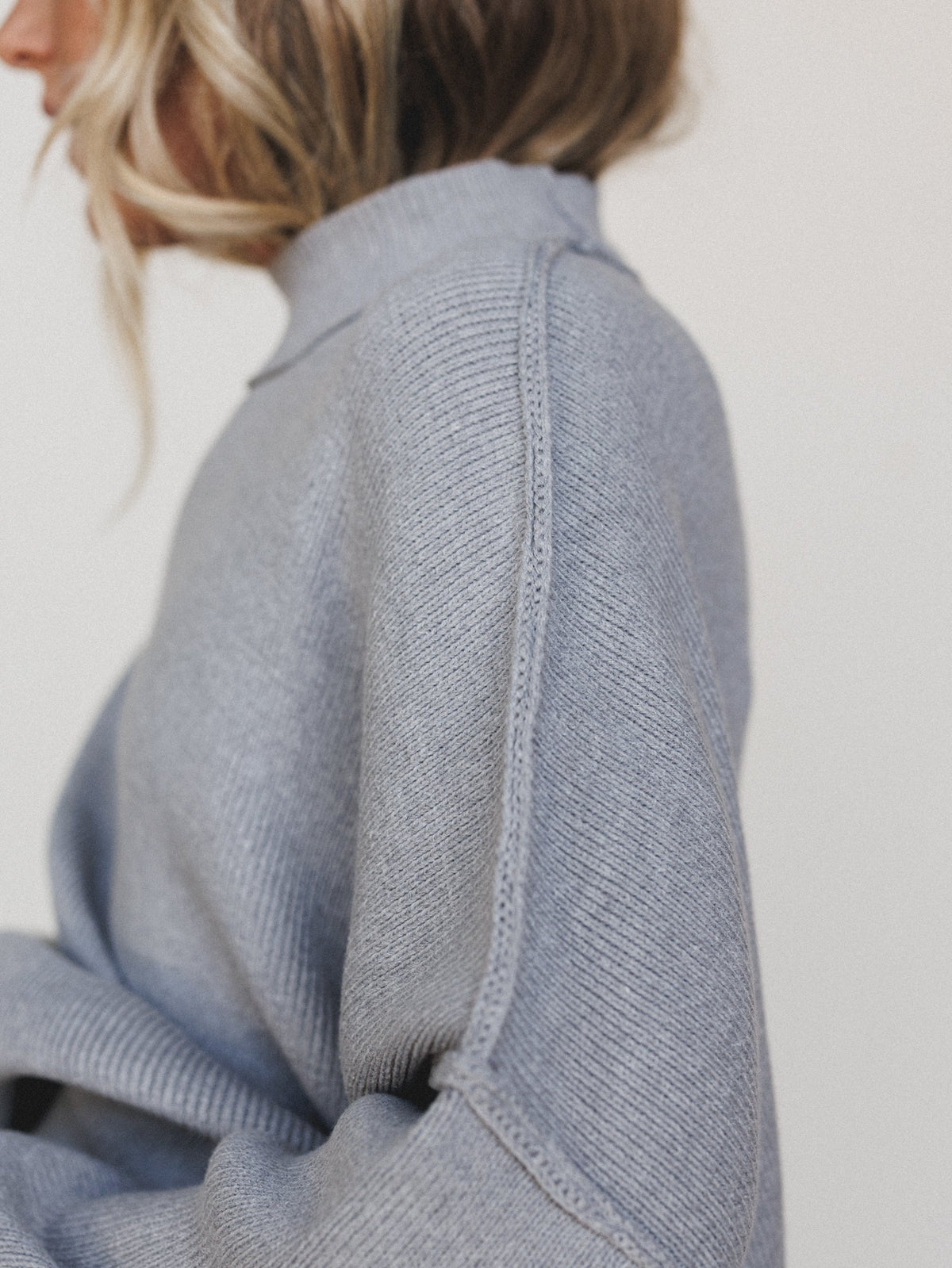 The Perfect Sweater - Heather Gray