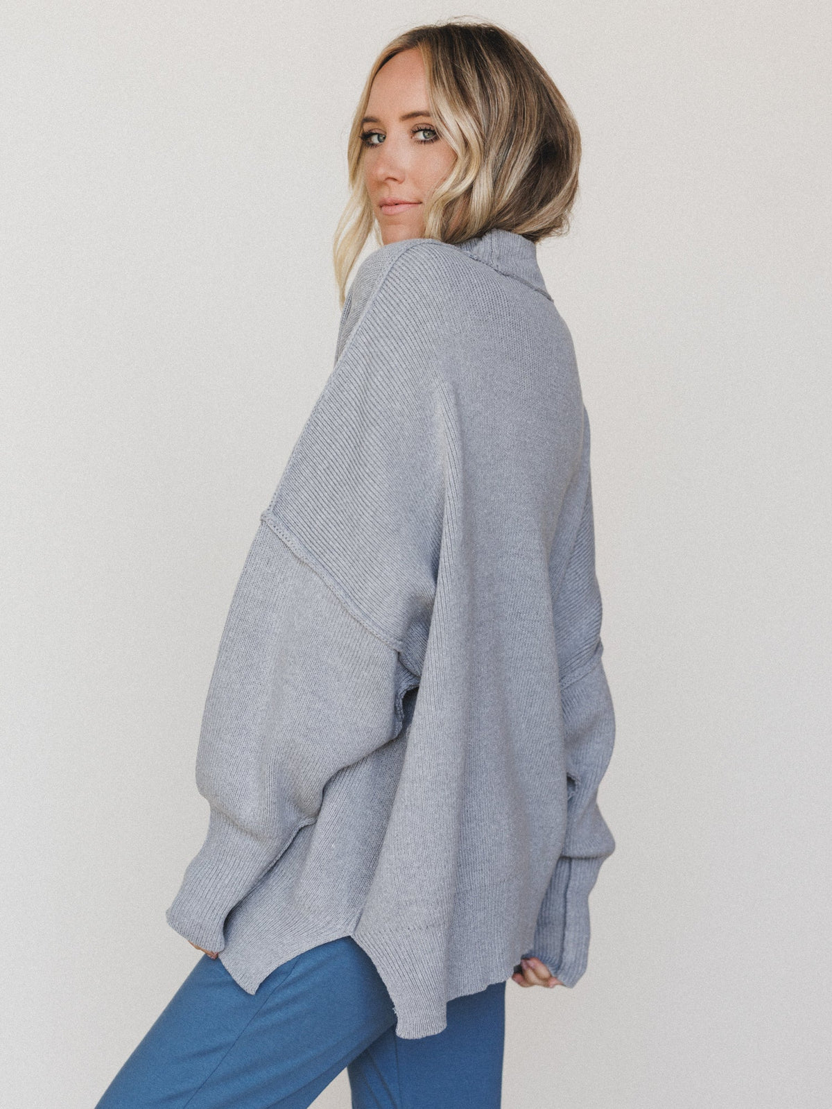 The Perfect Sweater - Heather Gray