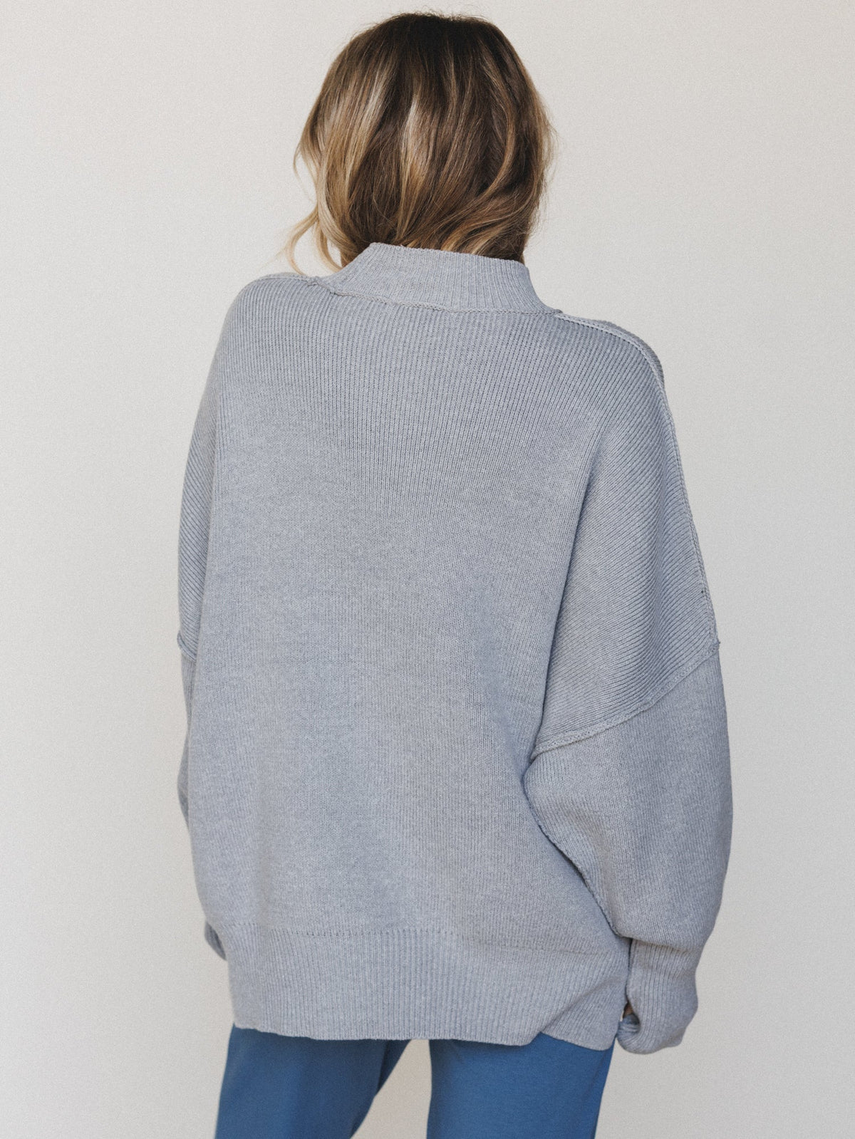 The Perfect Sweater - Heather Gray