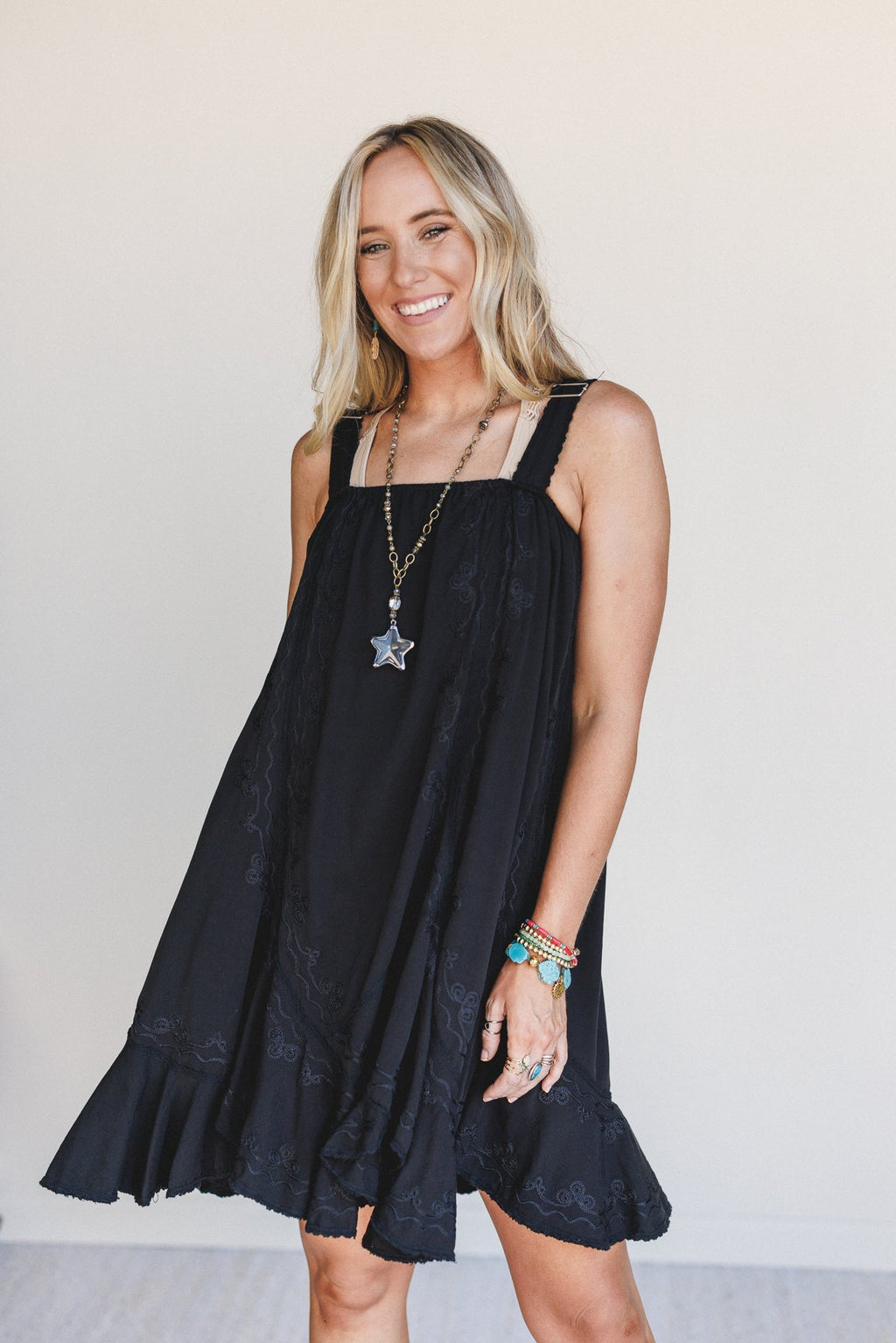 Night Tide Dress - Black - Pre Order