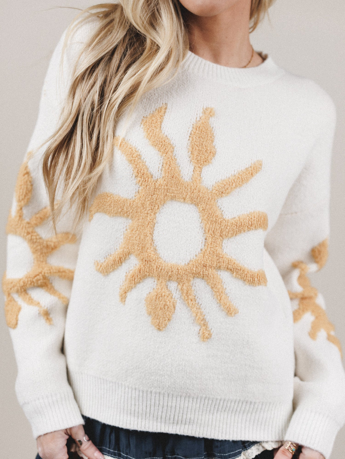 Solar Muse Sweater - Ivory