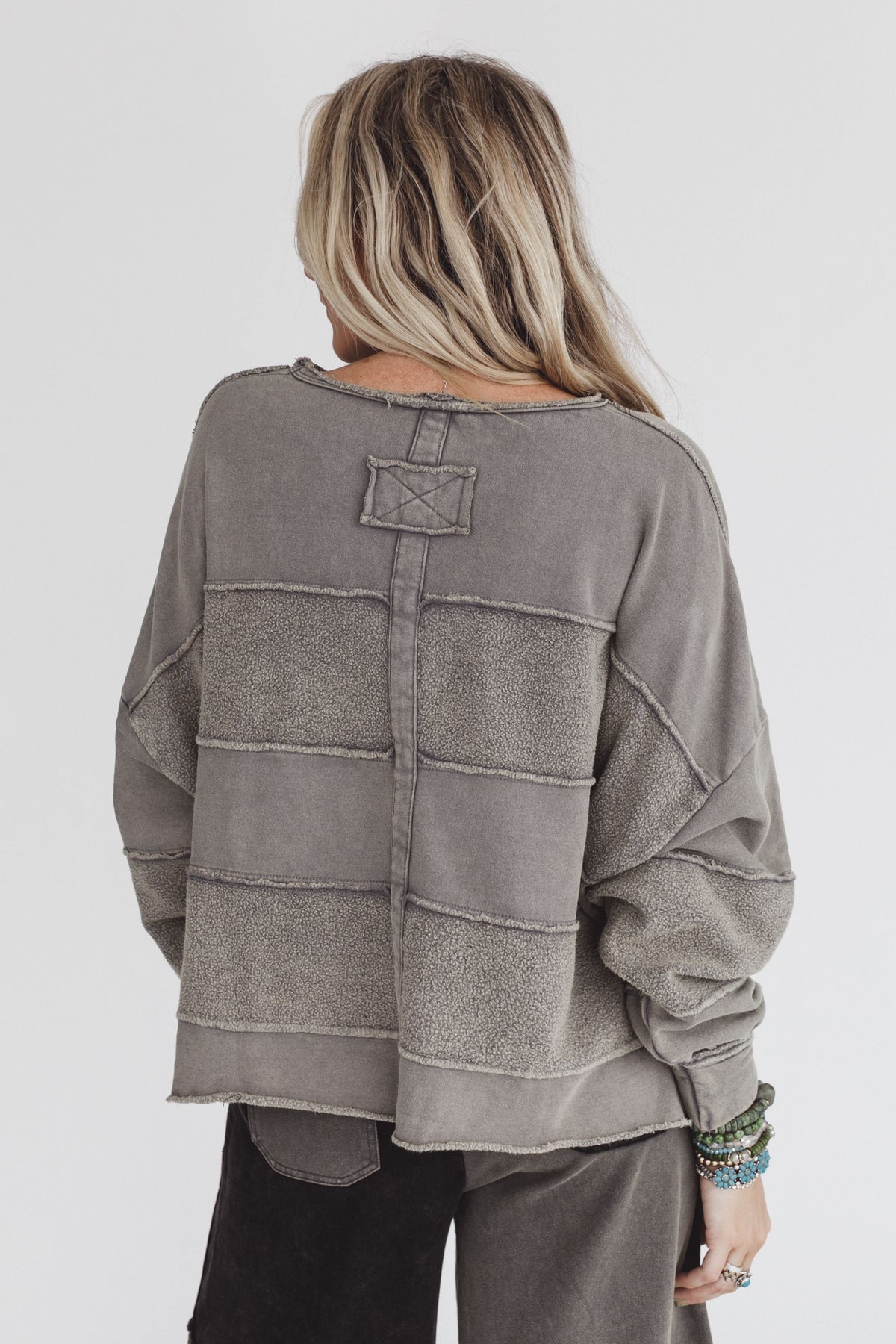 Dawson Pullover Top - Mocha